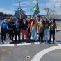 13.Um mergulho na Amazônia Azul: jovem cientista da UFT participou de expedição à Ilha da Trindade (Foto: Paulo Macedo/arquivo pessoal)